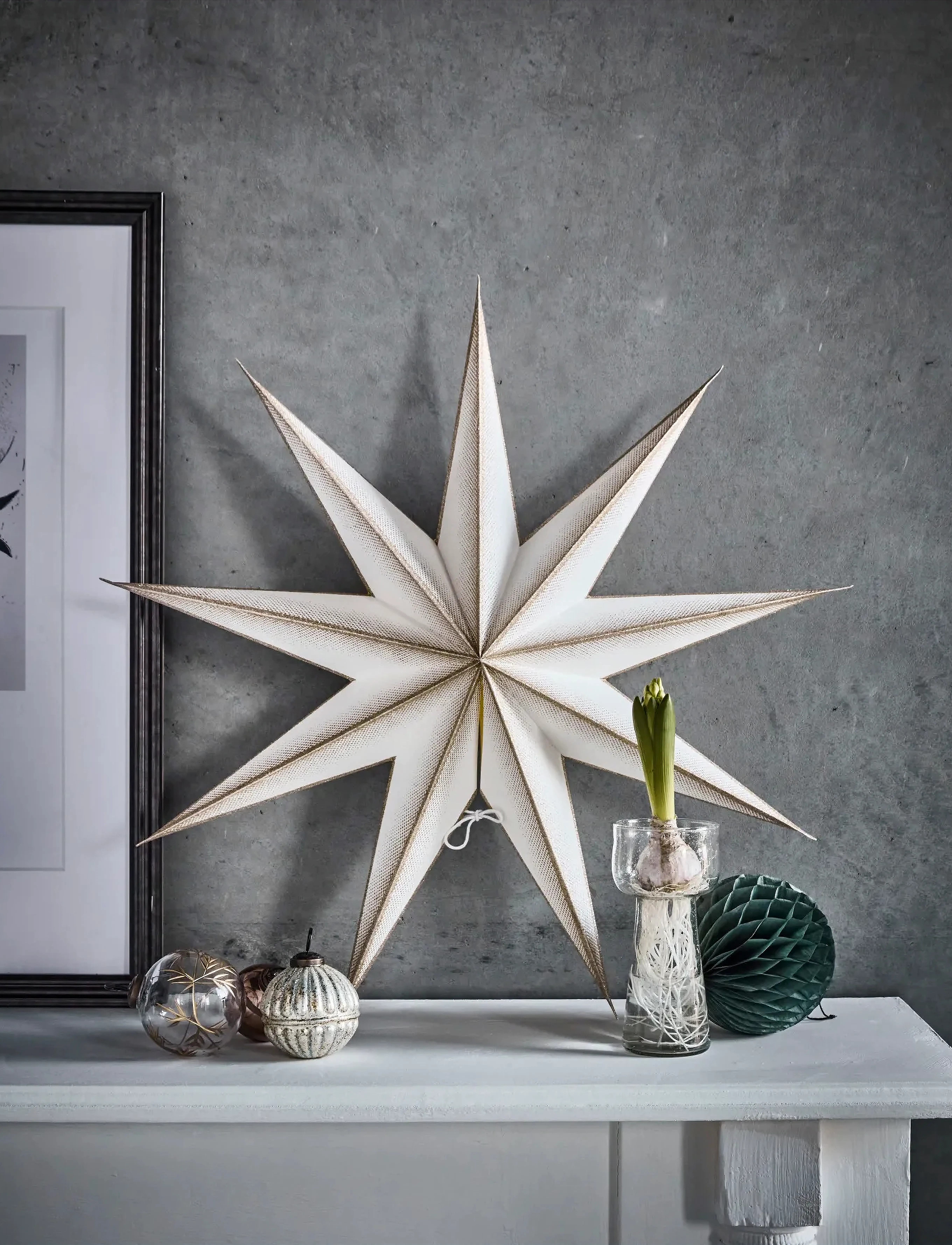 house doctor - Star, HD9 Point, Off-white, Champag - white - 1