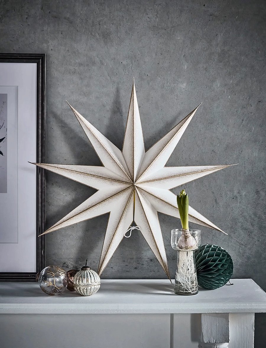 house doctor - Star, HD9 Point, Off-white, Champag - white - 0