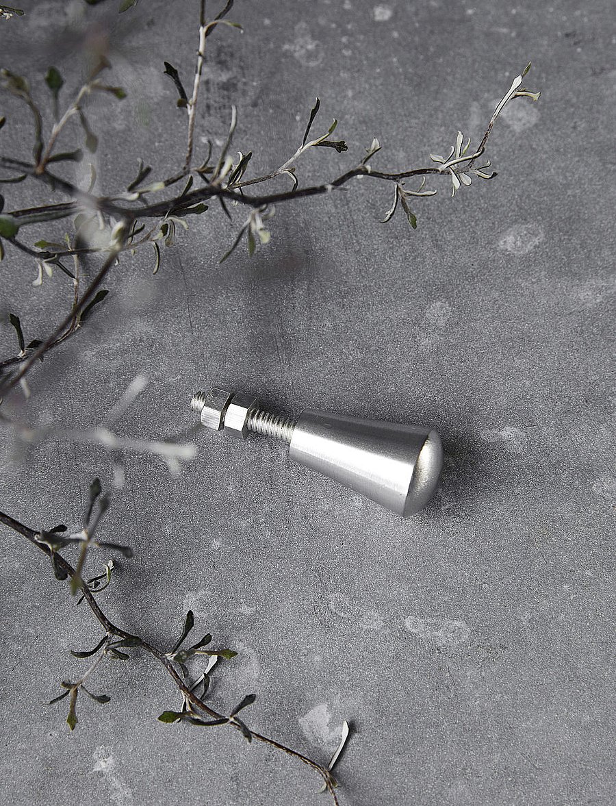 house doctor - Knob, Silver - knöpfe - silver - 0