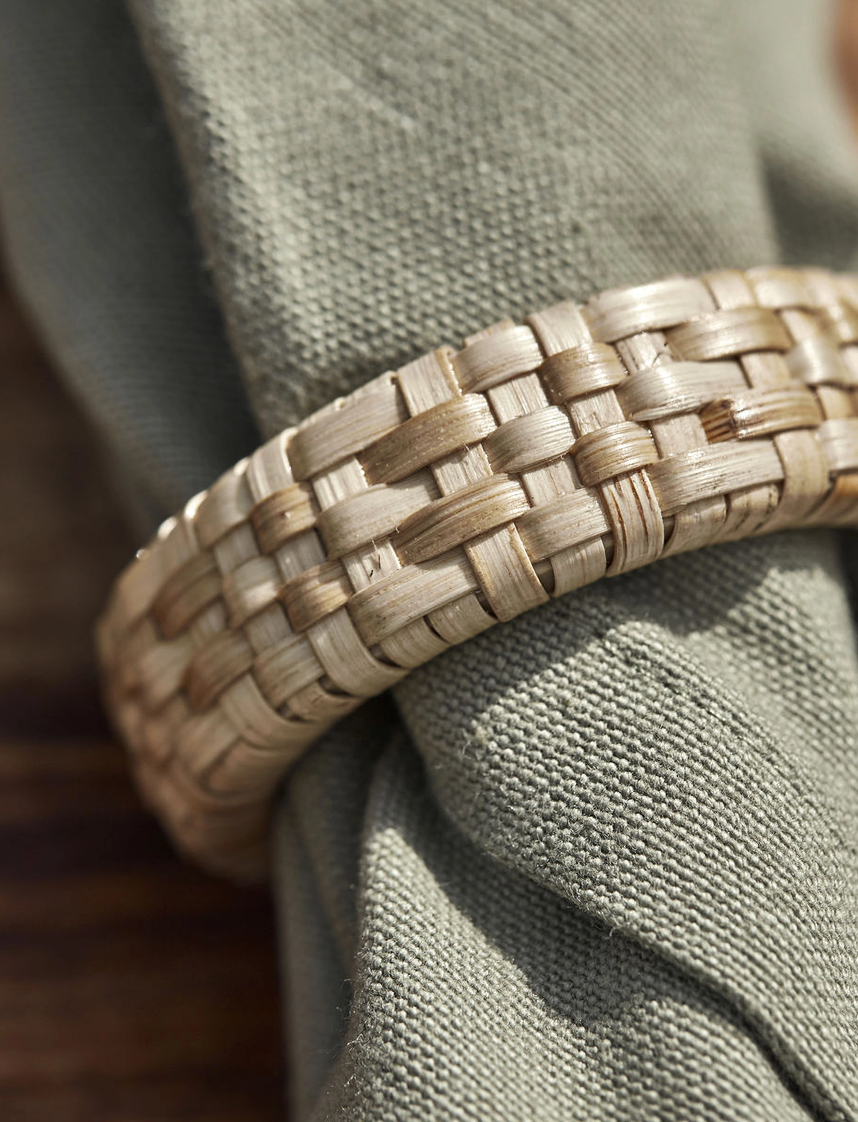 house doctor - Napkin rings, HDKind, Nature - serviettenringe- & halter - nature - 2