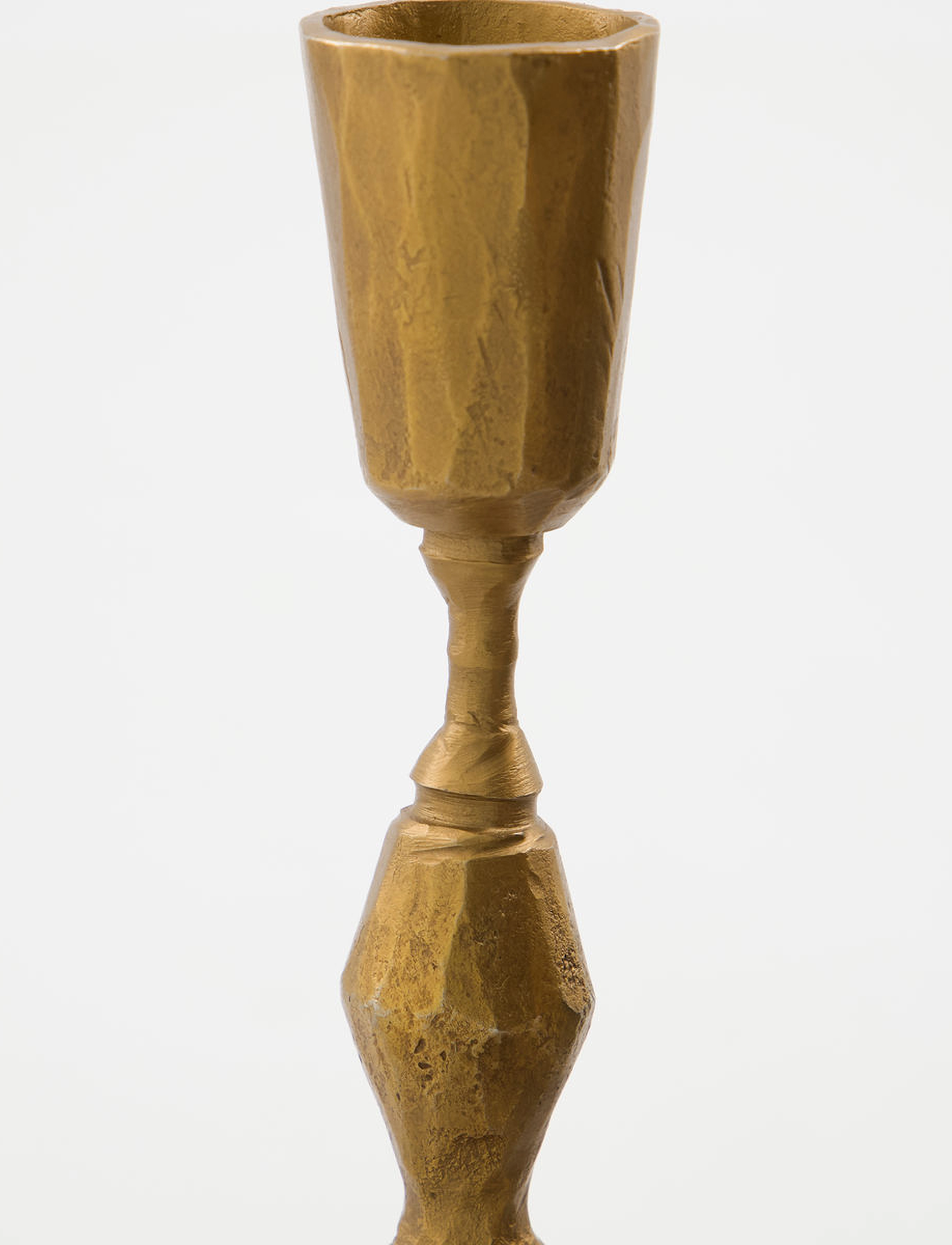house doctor - Lysestage, HDDon, Antik guld finish - antique gold finish - 3
