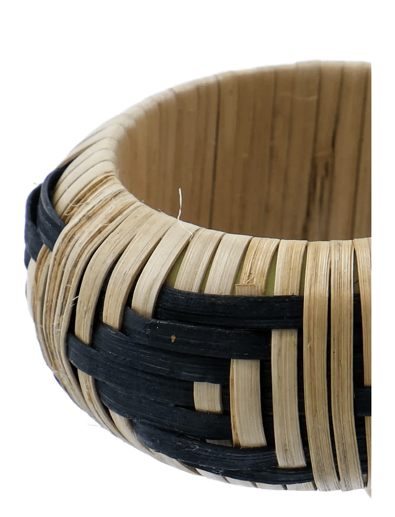 house doctor - Napkin rings, HDBam, Nature;Black - salvrätikute rõngad ja hoidikud - nature, black - 1