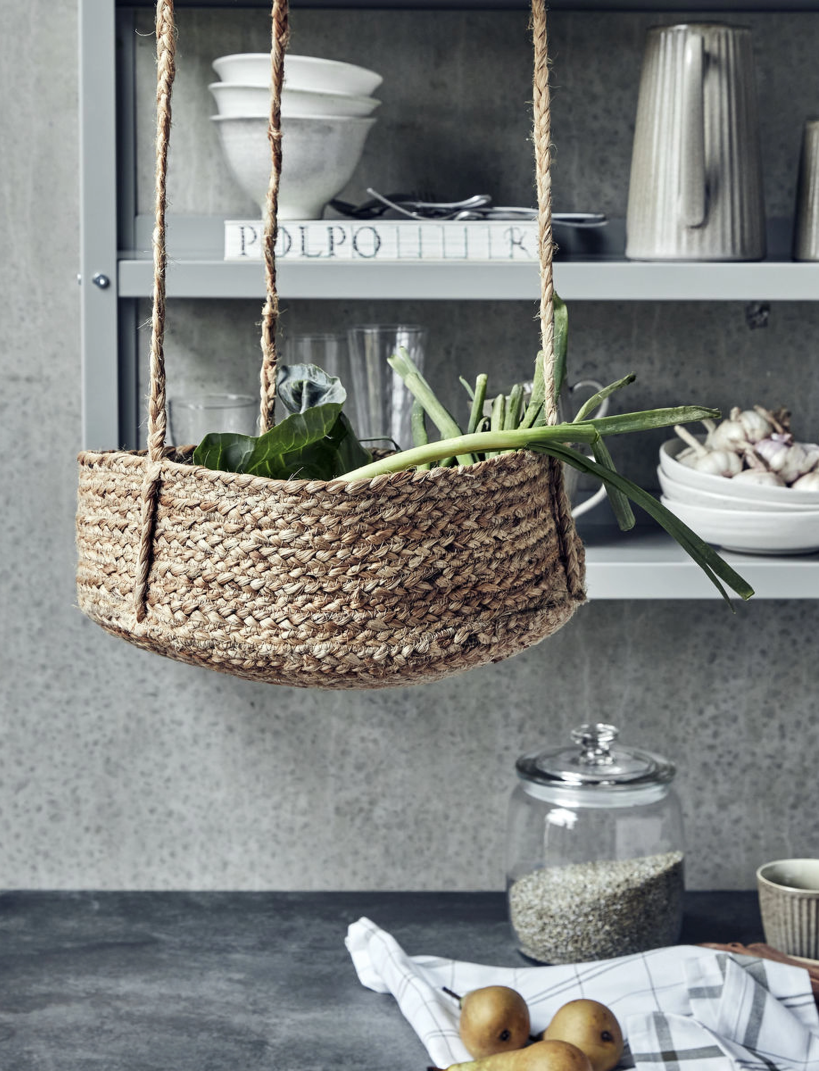 house doctor - Hanging baskets, HDHaan, Natural - natural - 2