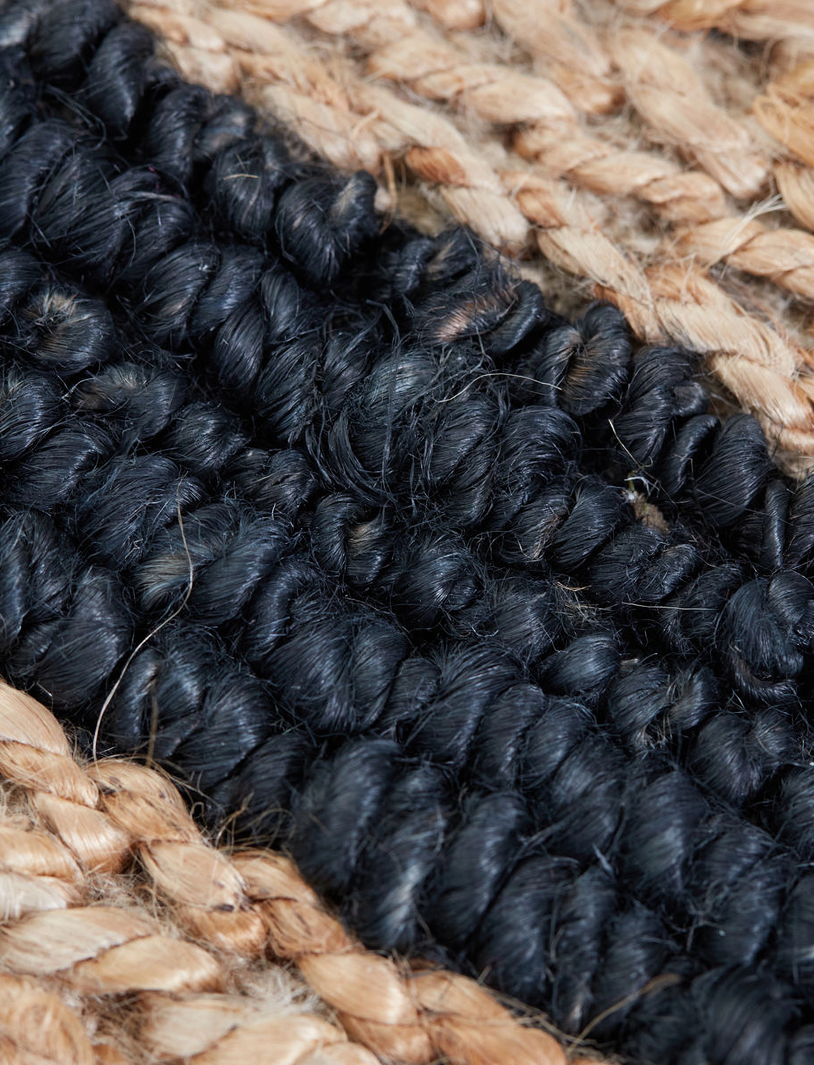 house doctor - Rug, HDRimi, Nature/Black - nature/black - 3
