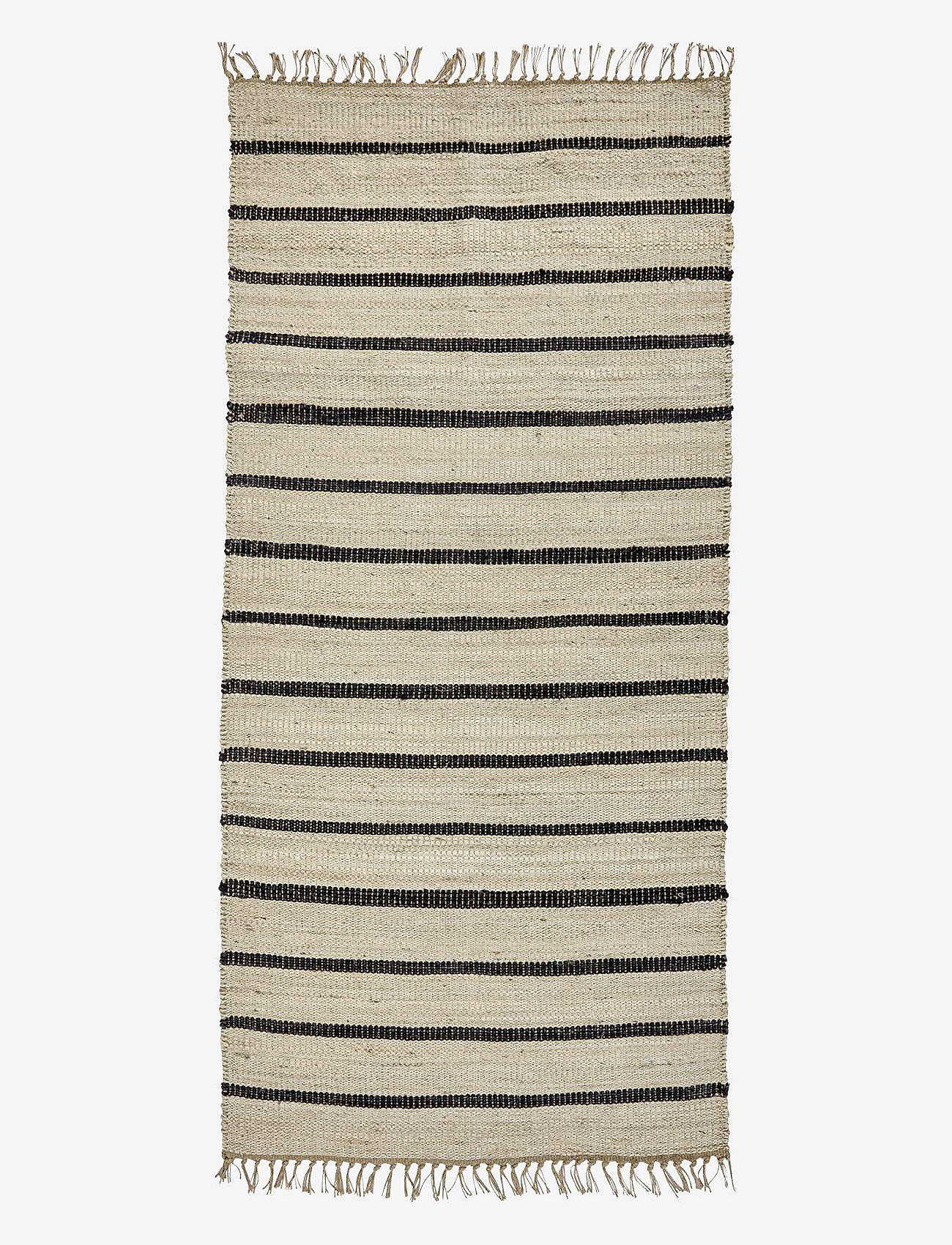 house doctor - Matta, HDSima, Svart / natur - köp efter pris - black/natural - 0