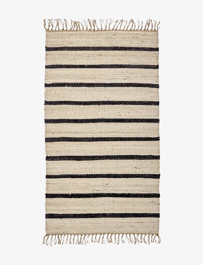 house doctor - Rug, Sima - nach preis einkaufen - black/natural - 0