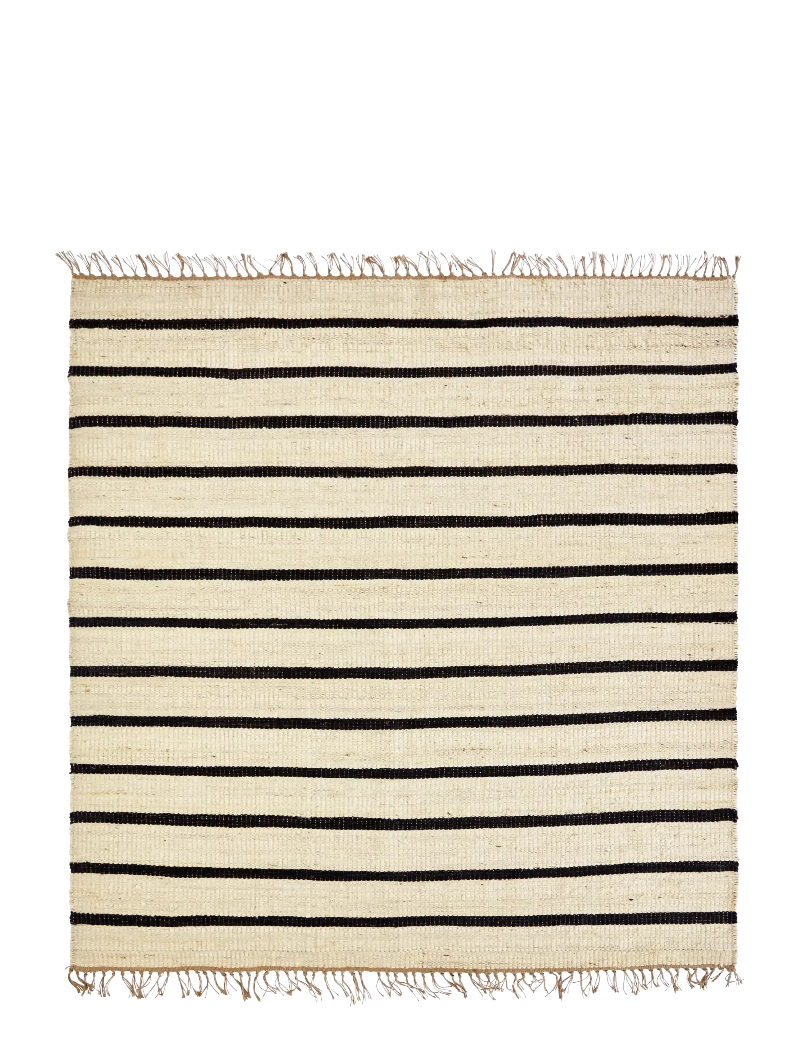 house doctor Rug, HDSima, Black, Natural - Christmas gifts - BLACK / beige