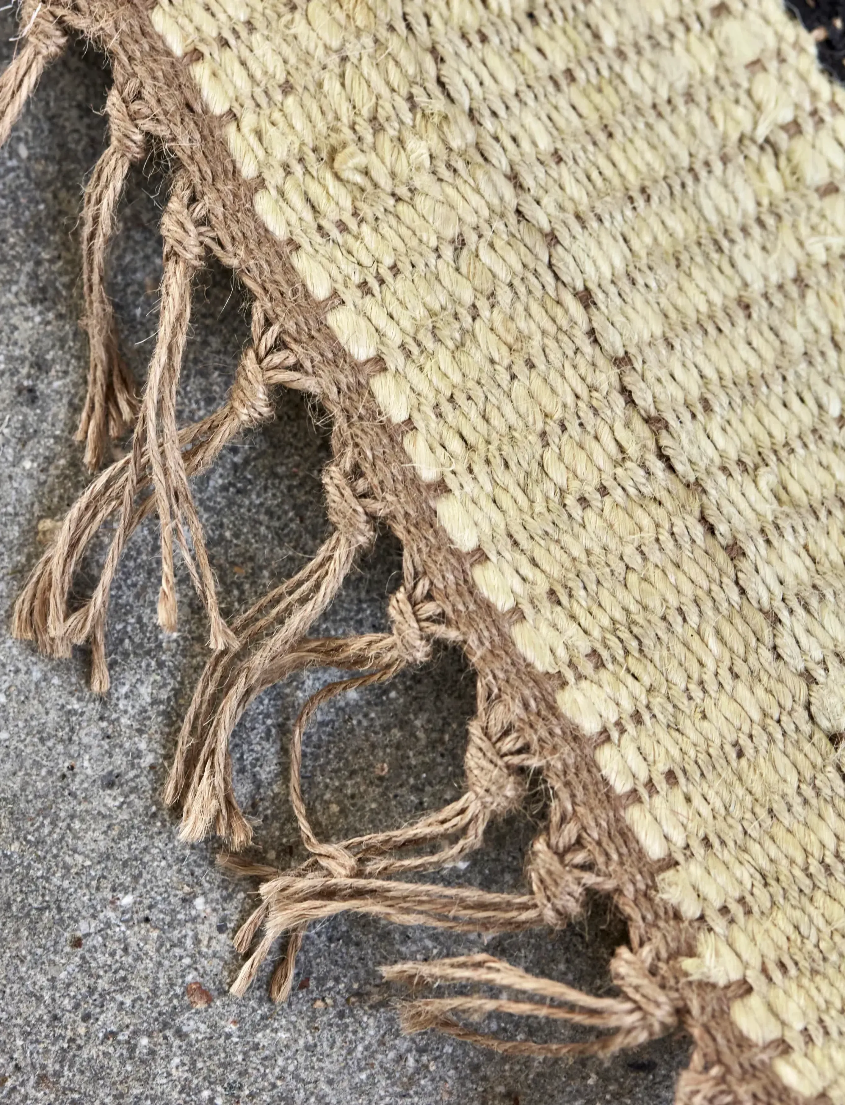 house doctor - Rug, HDSima, Black, Natural - other rugs - black - 2