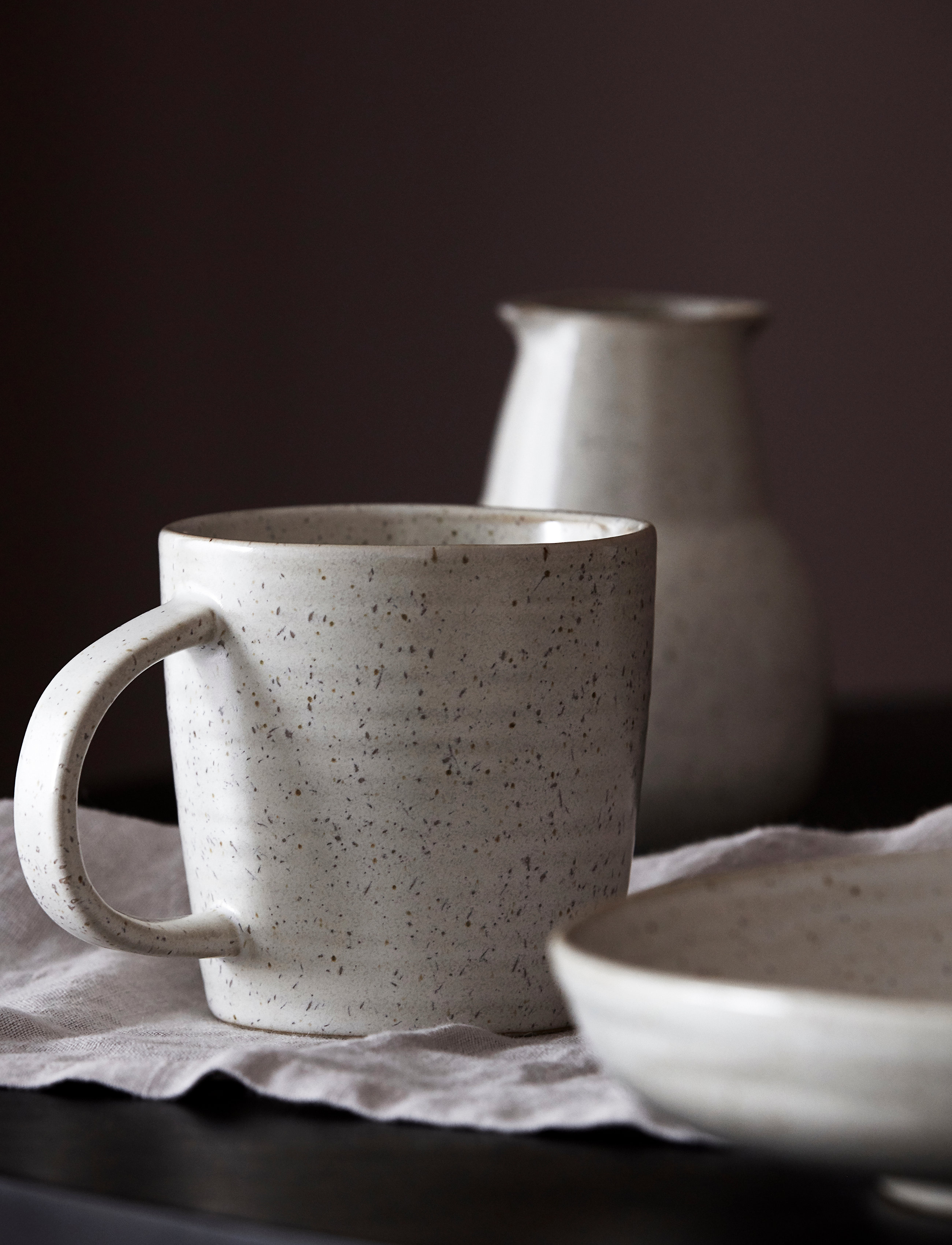 house doctor Pion Kop, H9 cm, Cups & Mugs, Creme - Tea Cups, Homeware
