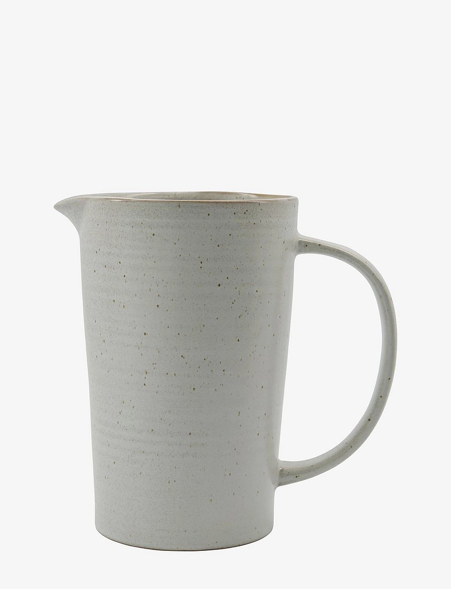 house doctor - Jug, HDPion, Grey, White - veekannud - grey/white - 1