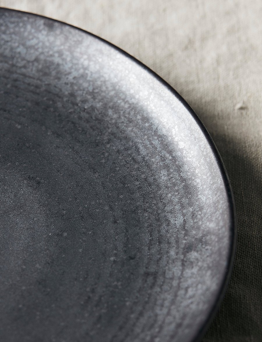 house doctor - Lunch plate, HDPion, Black, Brown - frühstücksteller - black/brown - 2