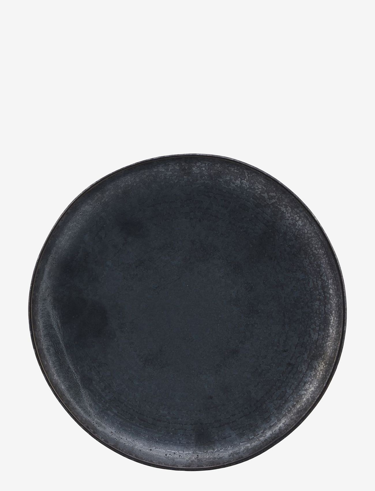 house doctor Dinner Plate, Hdpion, Black, Brown - Black - Ø 28.5 cm