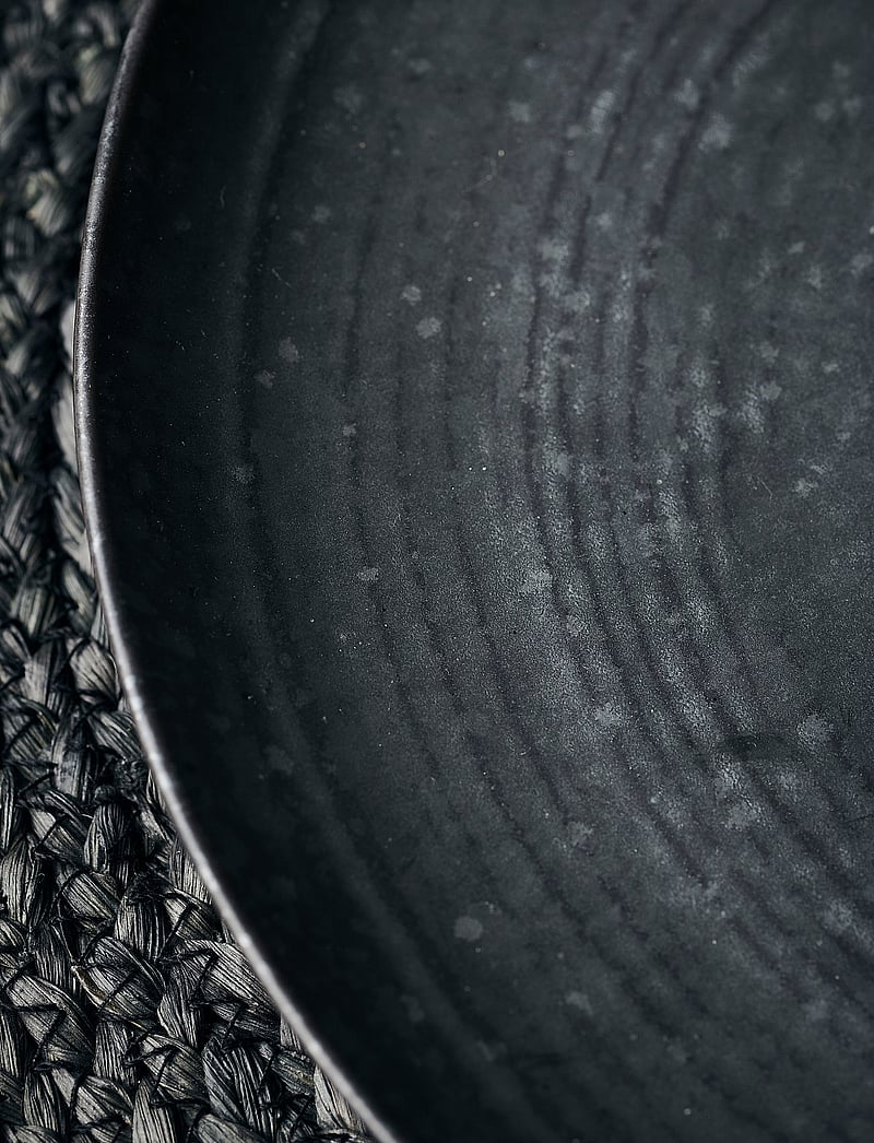 house doctor - Pion Dinner plate - madalaimad hinnad - black/brown - 2