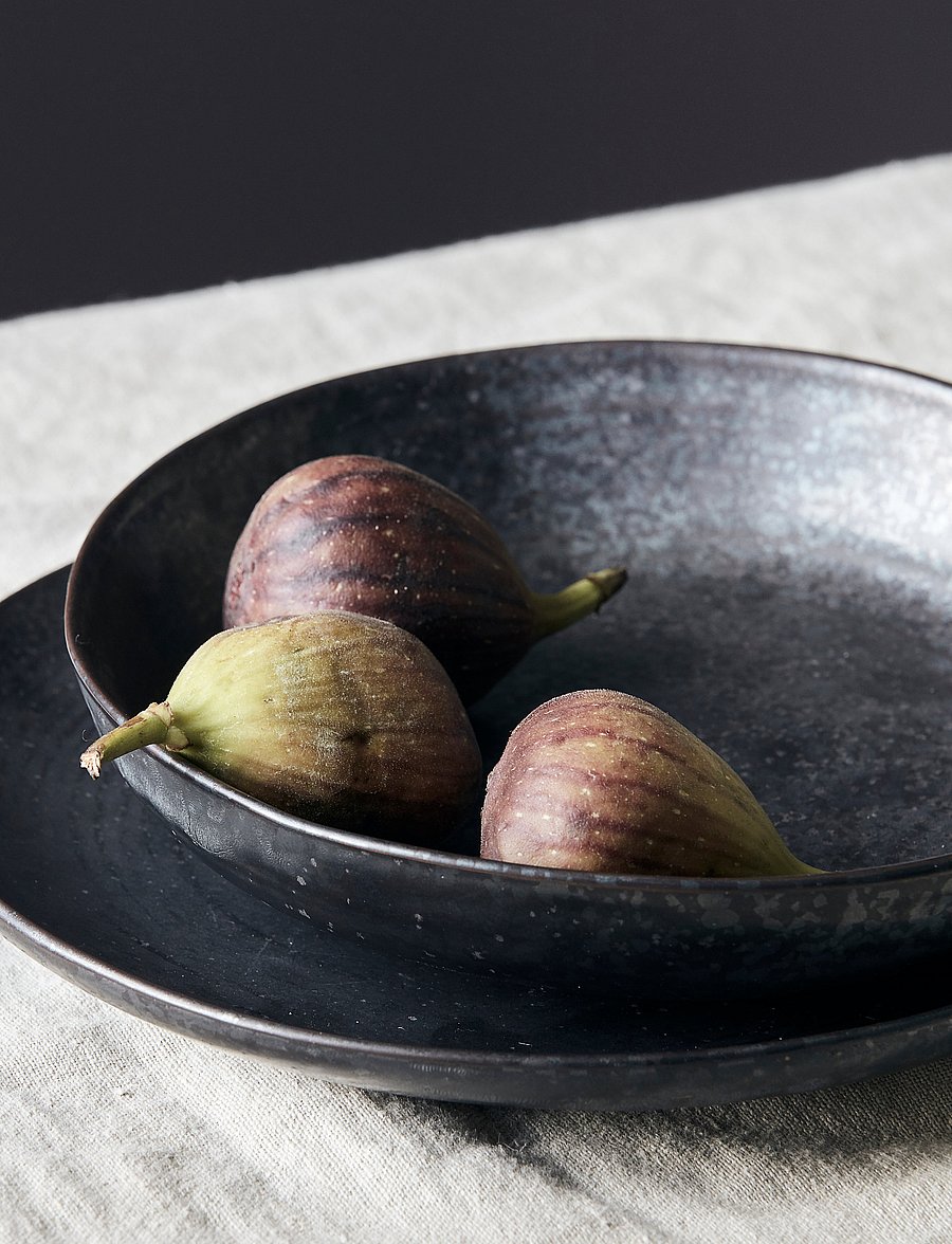 house doctor - Bowl, HDPion, Black, Brown - salatschüsseln - black/brown - 0