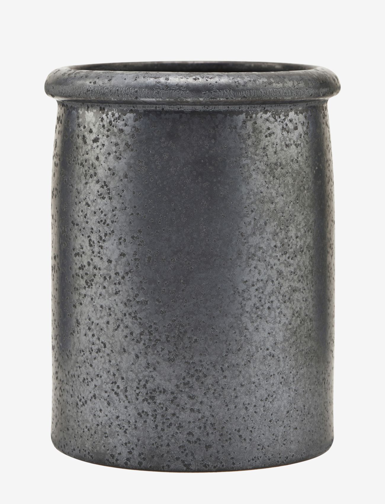 house doctor - Pion Jar - glasskrukker - black/brown - 1