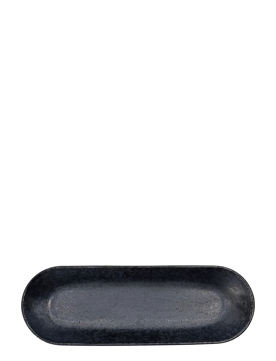 house doctor - Serving dish, HDPion, Black, Brown - serviravimo lėkštės - black - 1