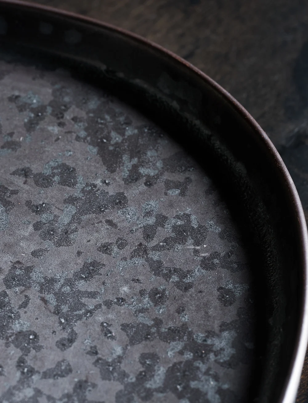 house doctor - Serving dish, Pion, Black/Brown - servierplatten - black/brown - 3