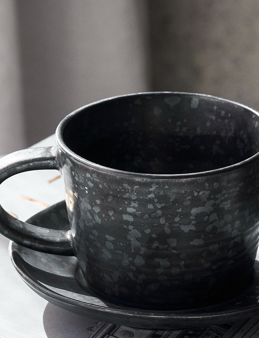 house doctor - Cup, HDPion, Black, Brown - kohvitassid - black/brown - 4