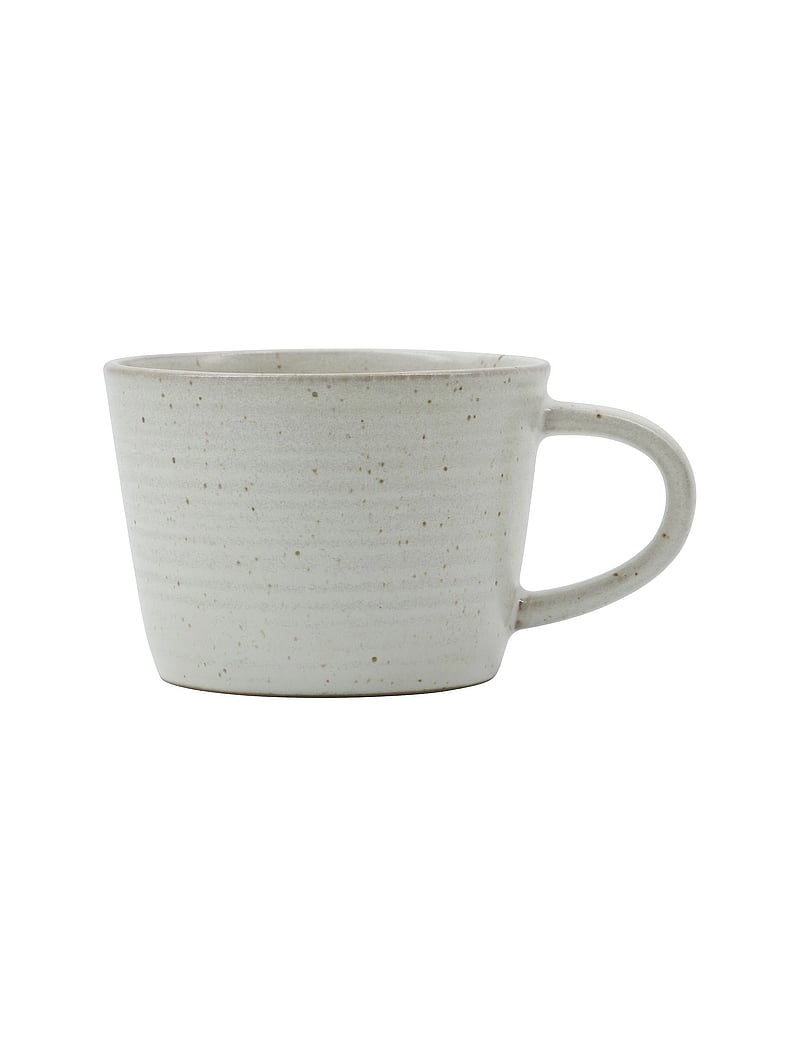 house doctor - Cup w. saucer, Pion, Grey/White - osta hinna alusel - grey/white - 3