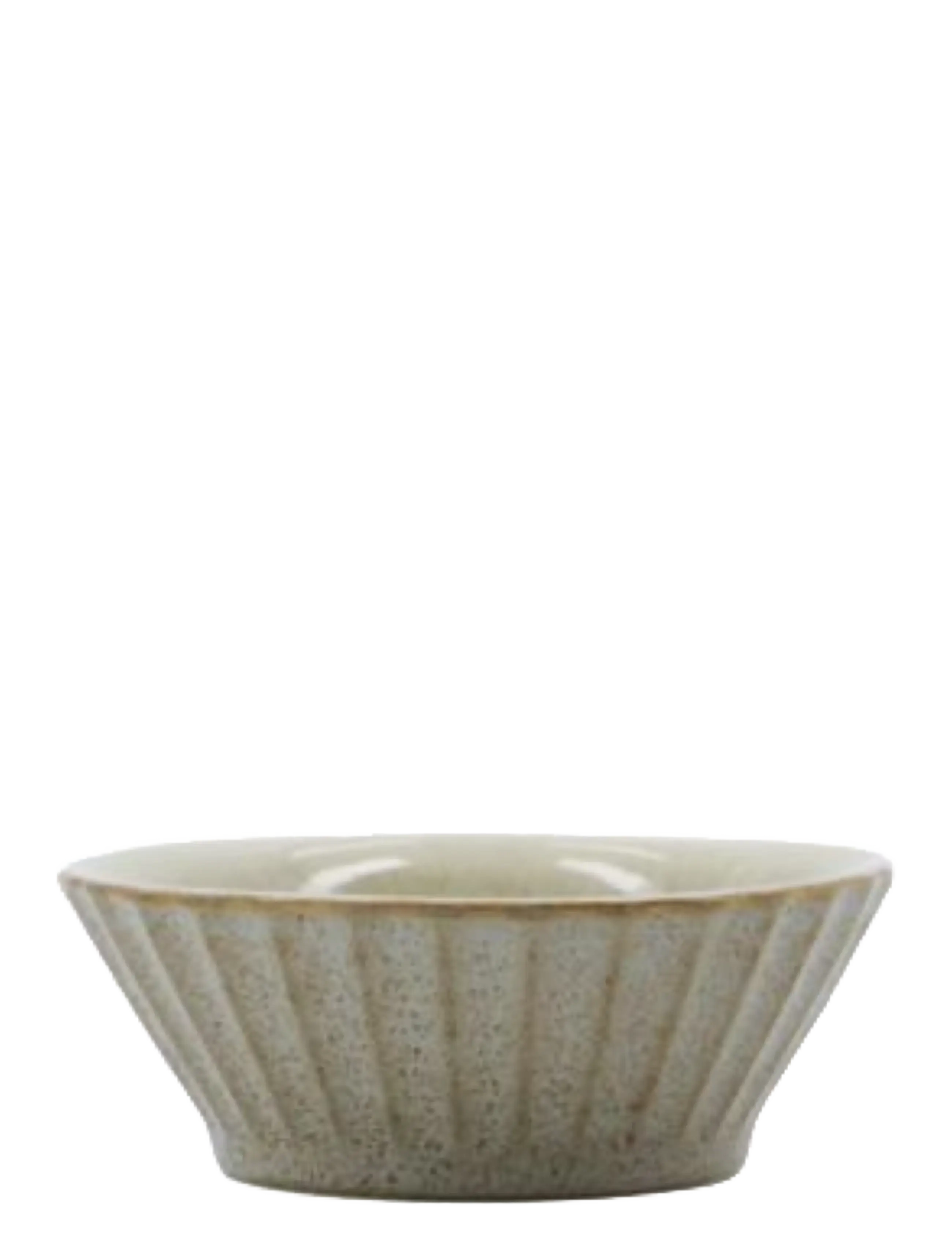 house doctor Bowl, HDPleat, Grey, Brown - Breakfast bowls - GREY/BROWN / grey