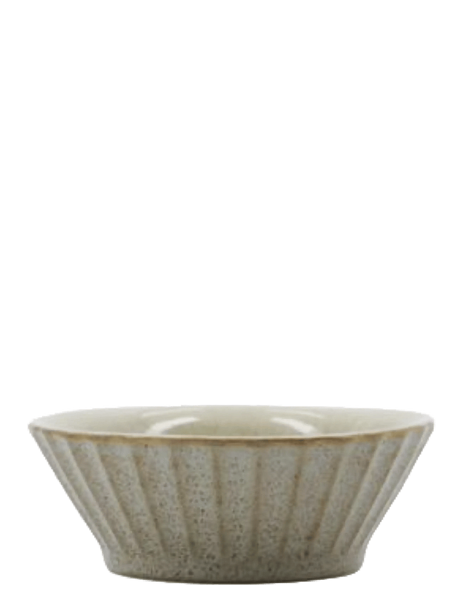 house doctor - Bowl, HDPleat, Grey, Brown - madalaimad hinnad - grey/brown - 0