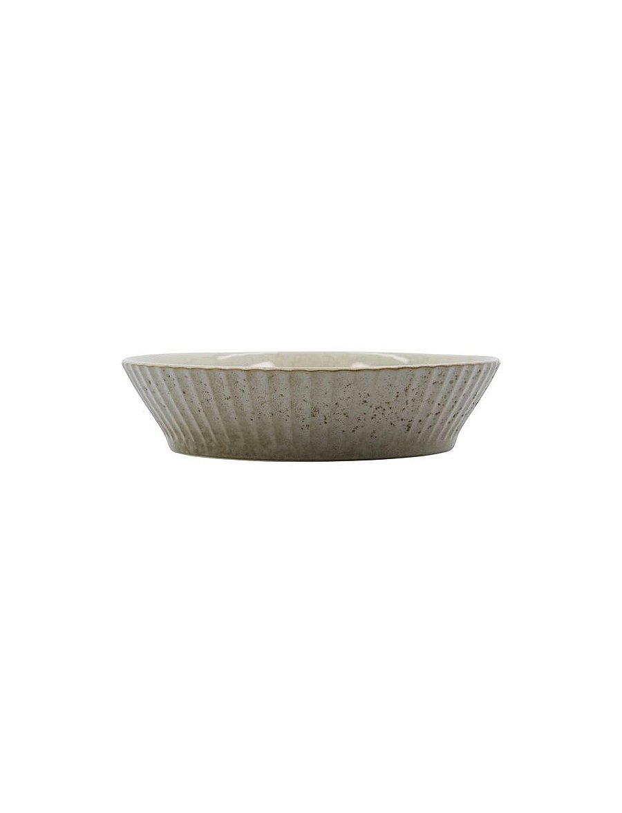 house doctor - Bowl, HDPleat, Grey, Brown - madalaimad hinnad - grey/brown - 0