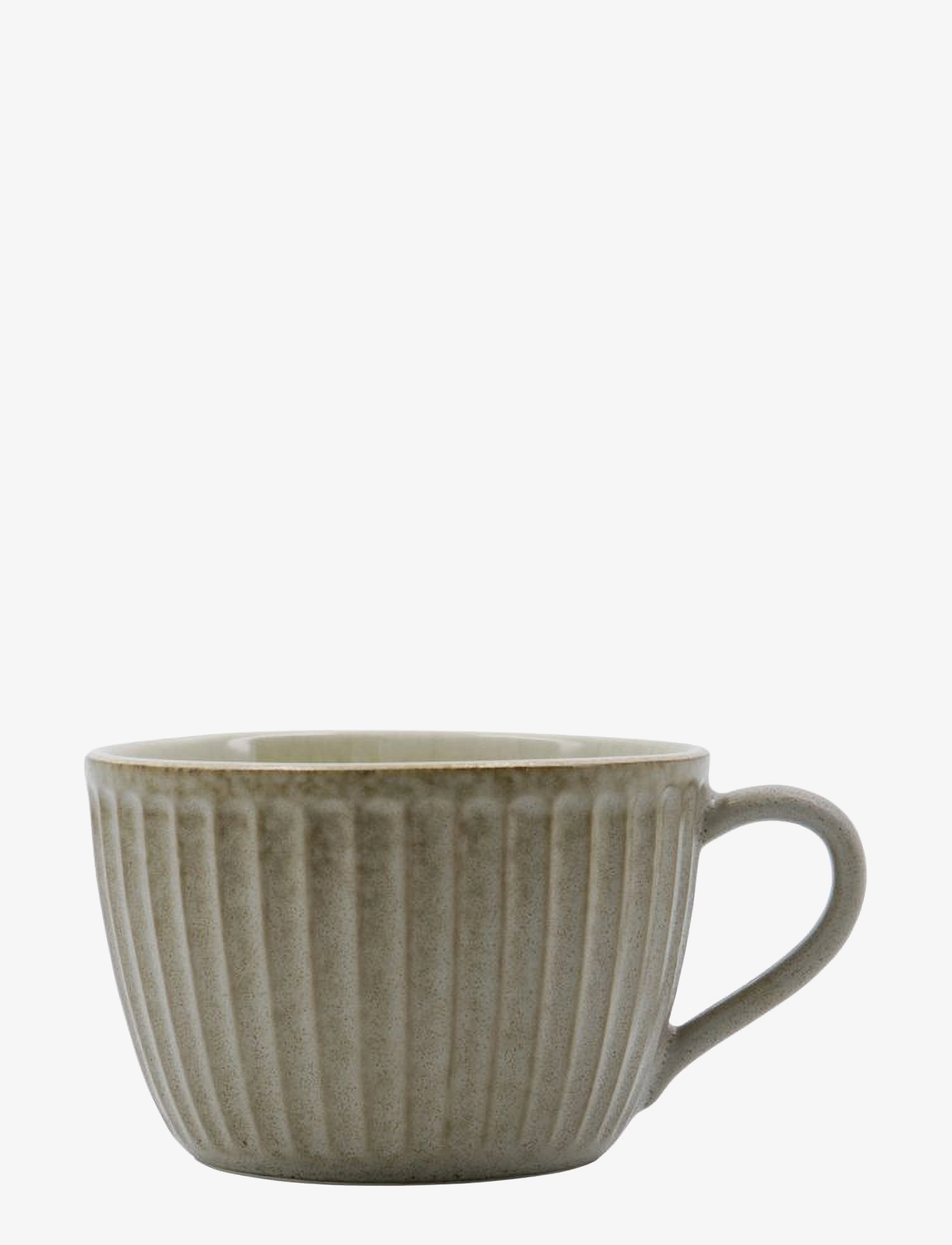 house doctor Mug, Hdpleat, Grey, Brown, Coffee Kop, Grå, Str: 10.5X10.5X7CM