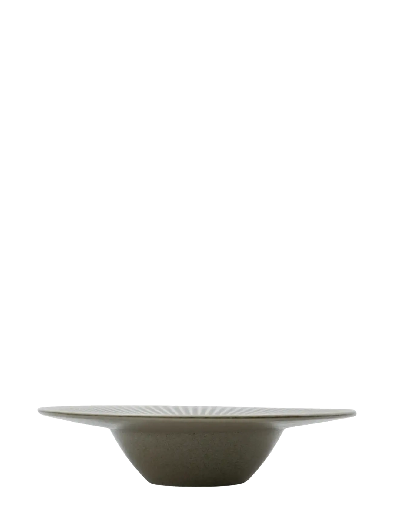 house doctor Pasta plate, HDPleat, Grey/Brown - Tiefe Teller - GREY/BROWN / grey