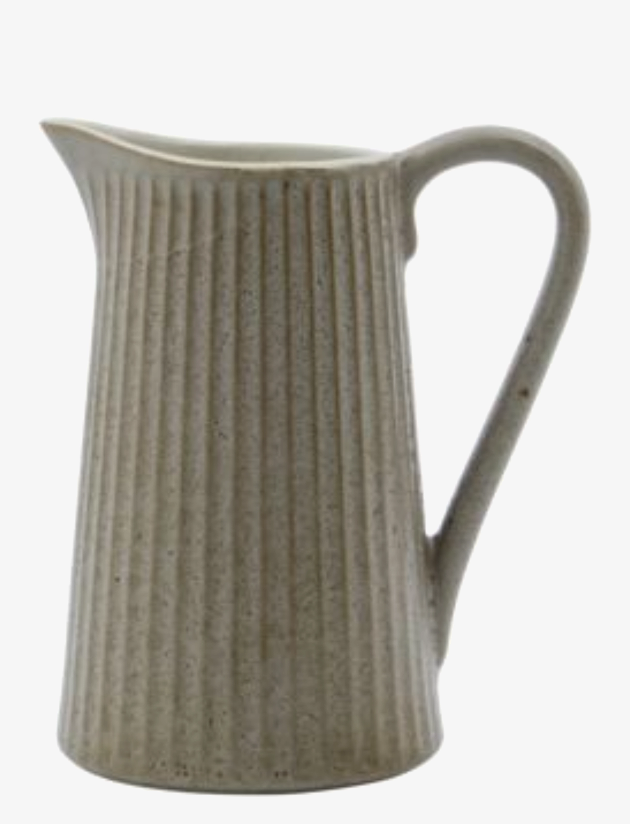 house doctor Jug, HDPleat, Grey, Brown - Vattenkaraffer & Vattenkannor - GREY/BROWN / grey