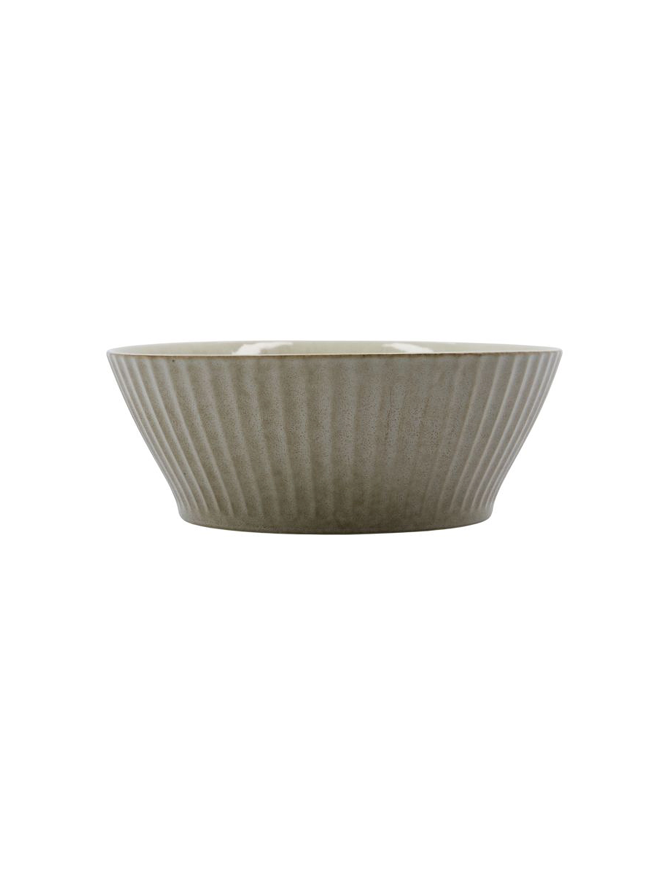 house doctor - Bowl, HDPleat, Grey, Brown - morgenmadsskåle - grey/brown - 1