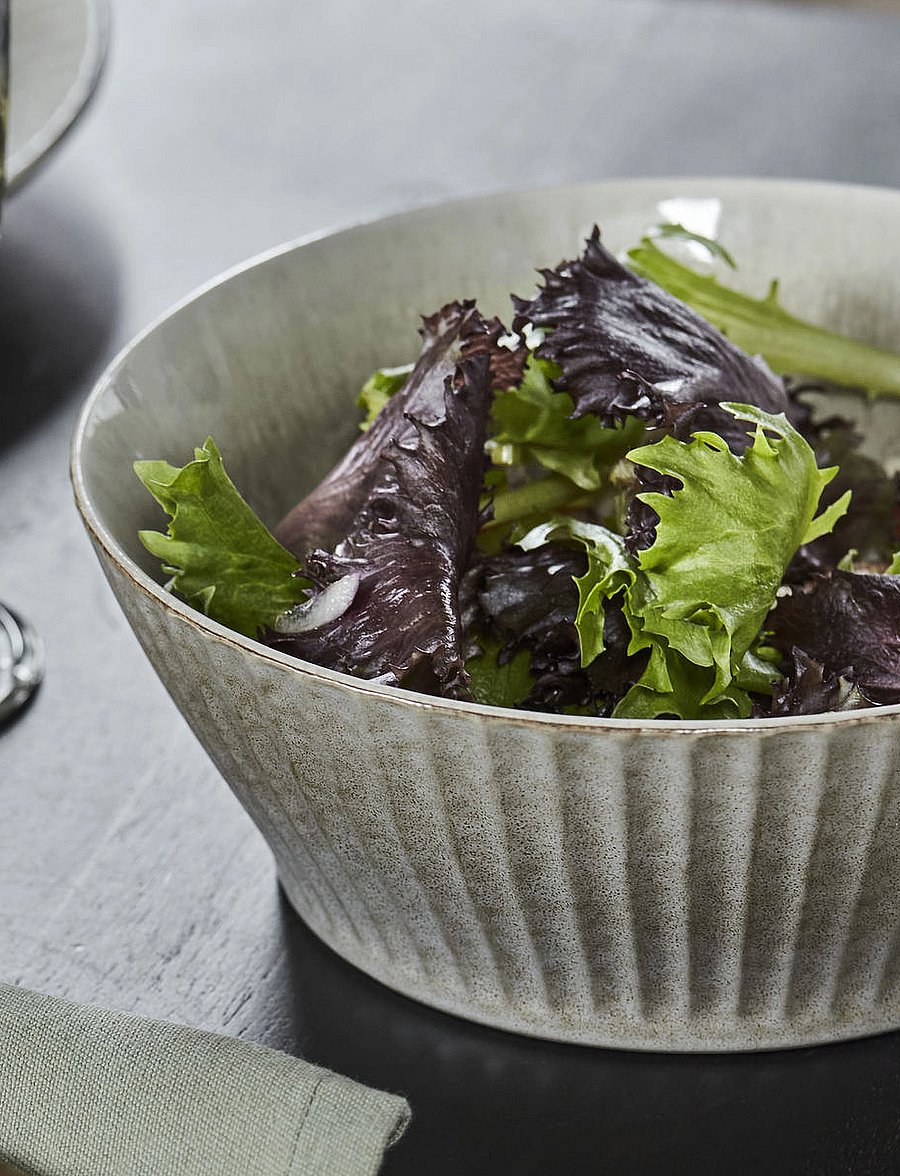 house doctor - Bowl, HDPleat, Grey, Brown - die niedrigsten preise - grey/brown - 1