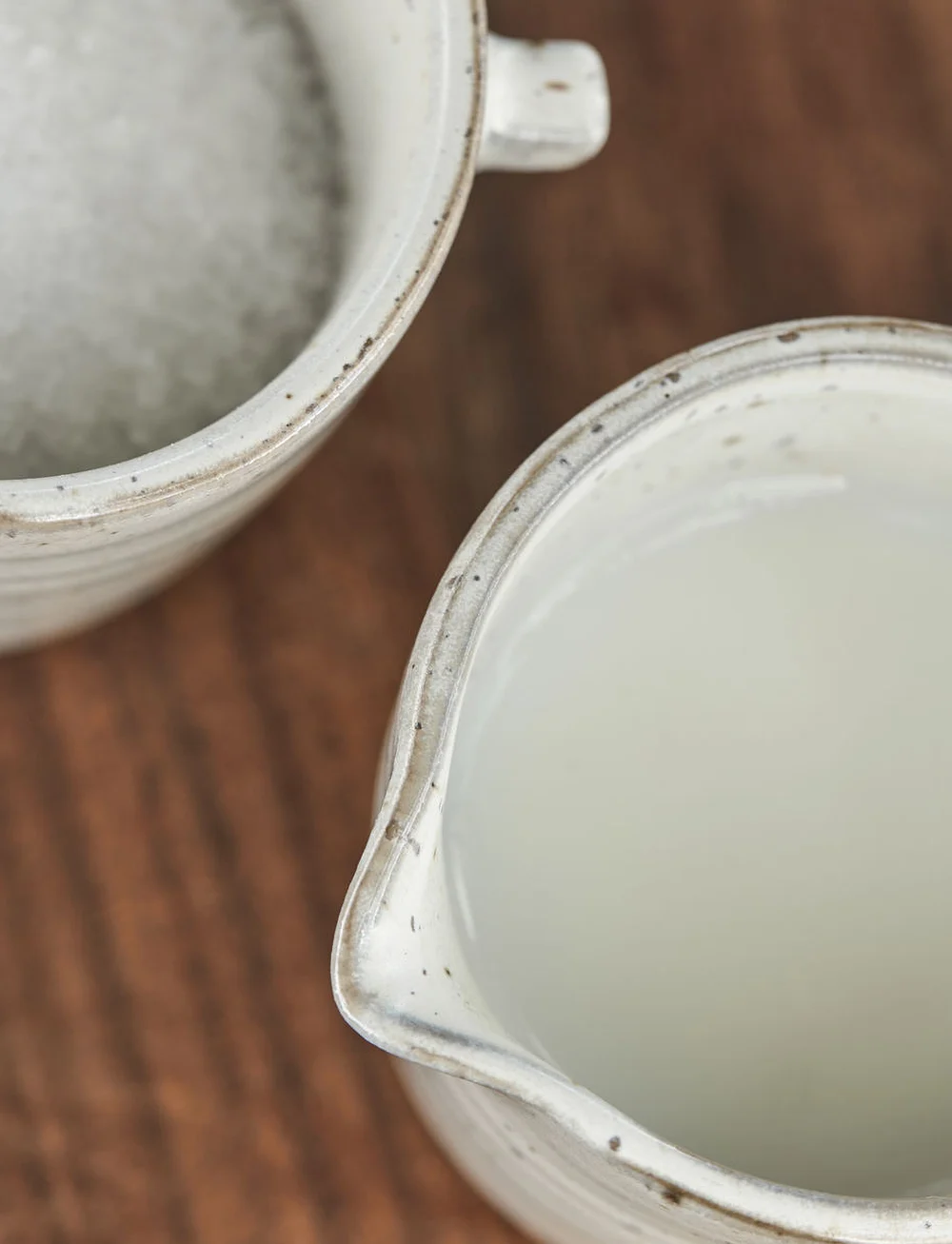 house doctor - Milk and sugar set, HDPion, Grey/White - mjólkurkönnur - grey/white - 2