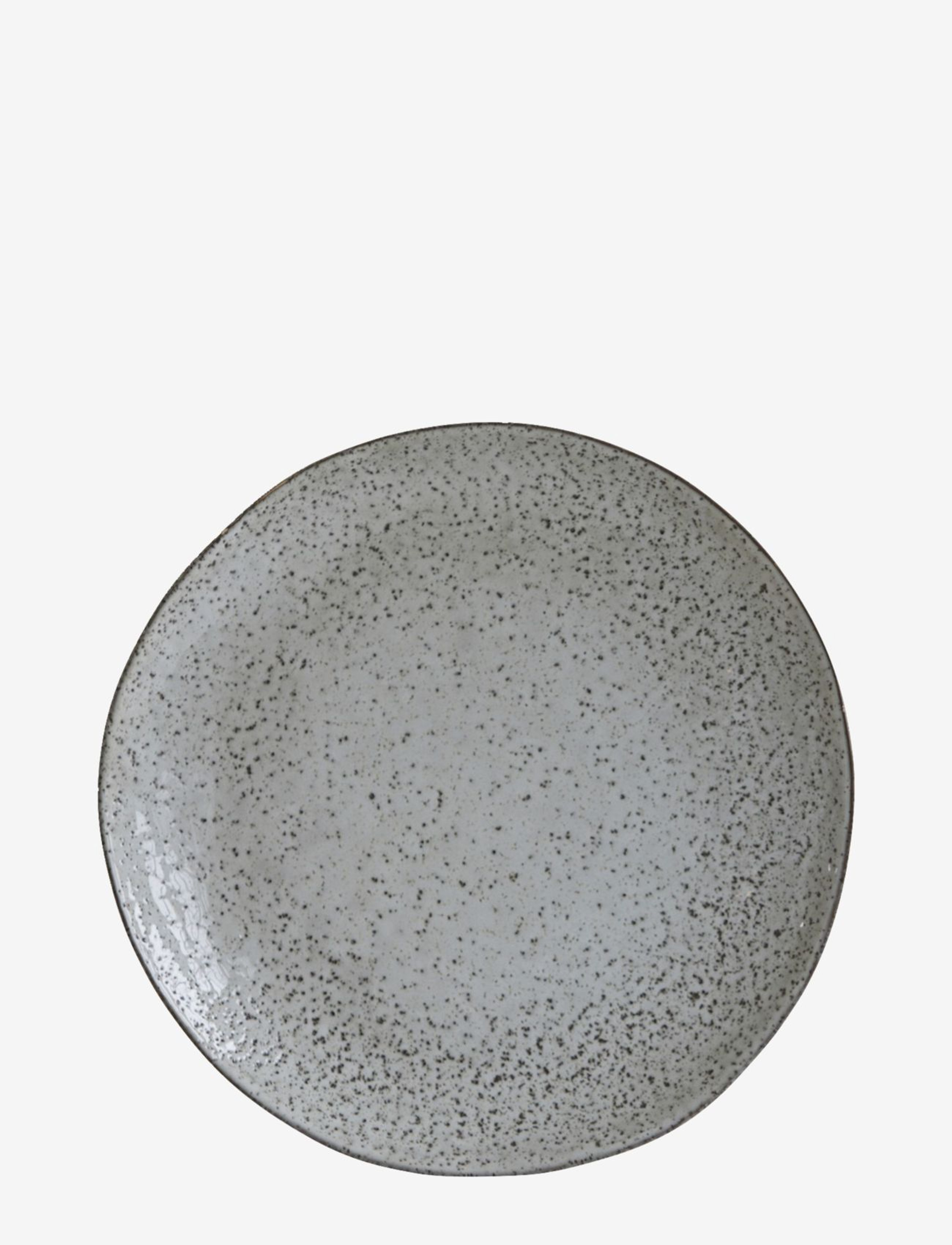 HOUSE DOCTOR Middagstallerken, Hdrustic, Grå/Blå Blau - Ø 27.5 Cm - Unisex