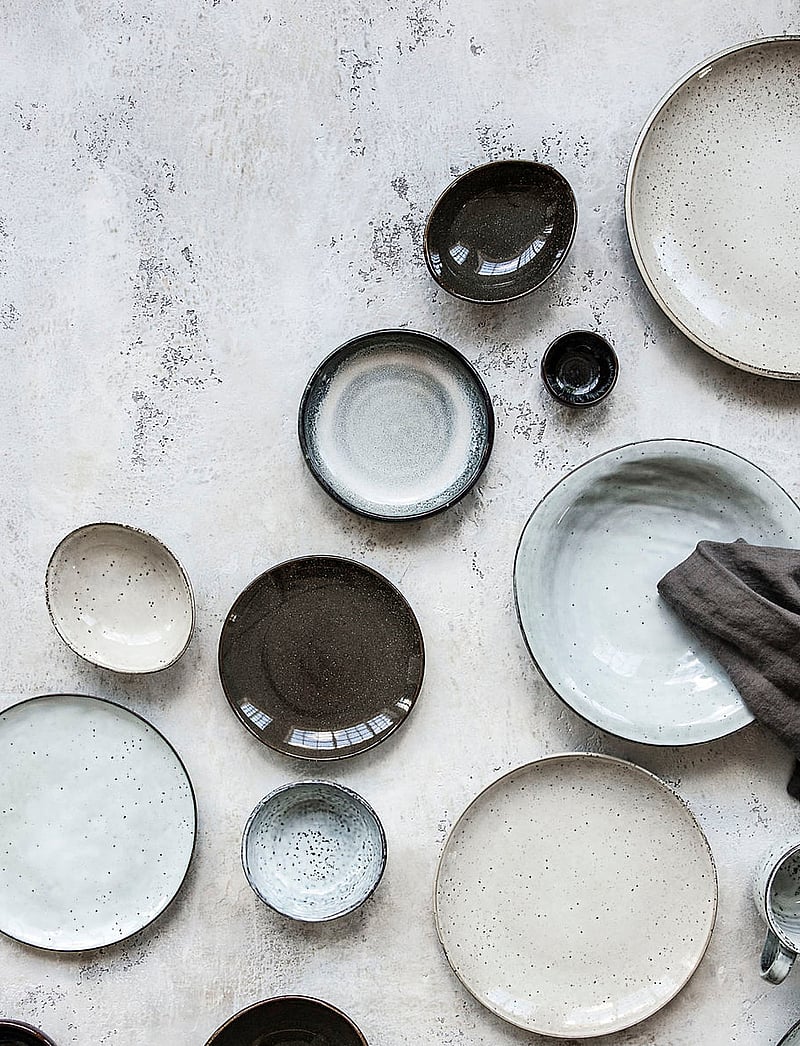 house doctor - Rustic Cake plate - nach preis einkaufen - grey/blue - 3