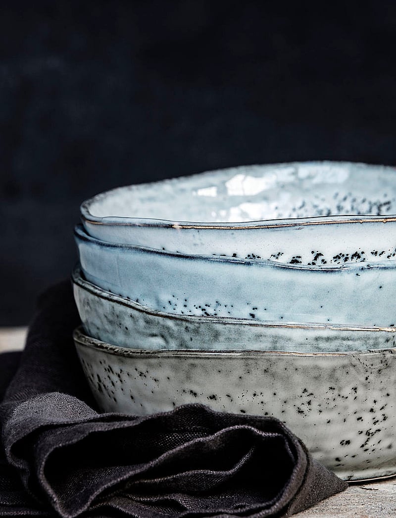 house doctor - Rustic Bowl - nach preis einkaufen - grey/blue - 2