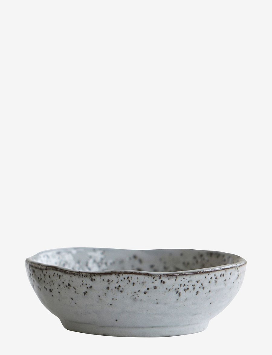 house doctor - Bowl, HDRustic, Grey, Blue - puuviljakausid - grey/blue - 1