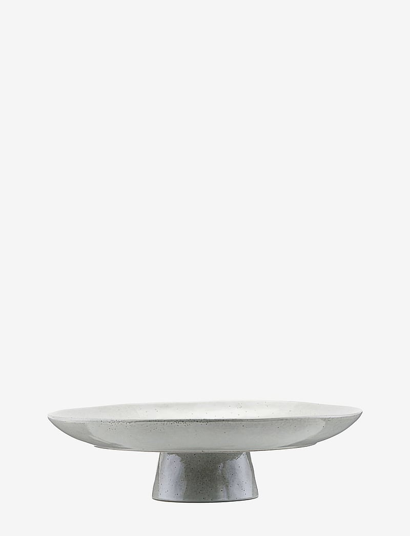 house doctor - Rustic Cake dish - nach preis einkaufen - grey/blue - 0