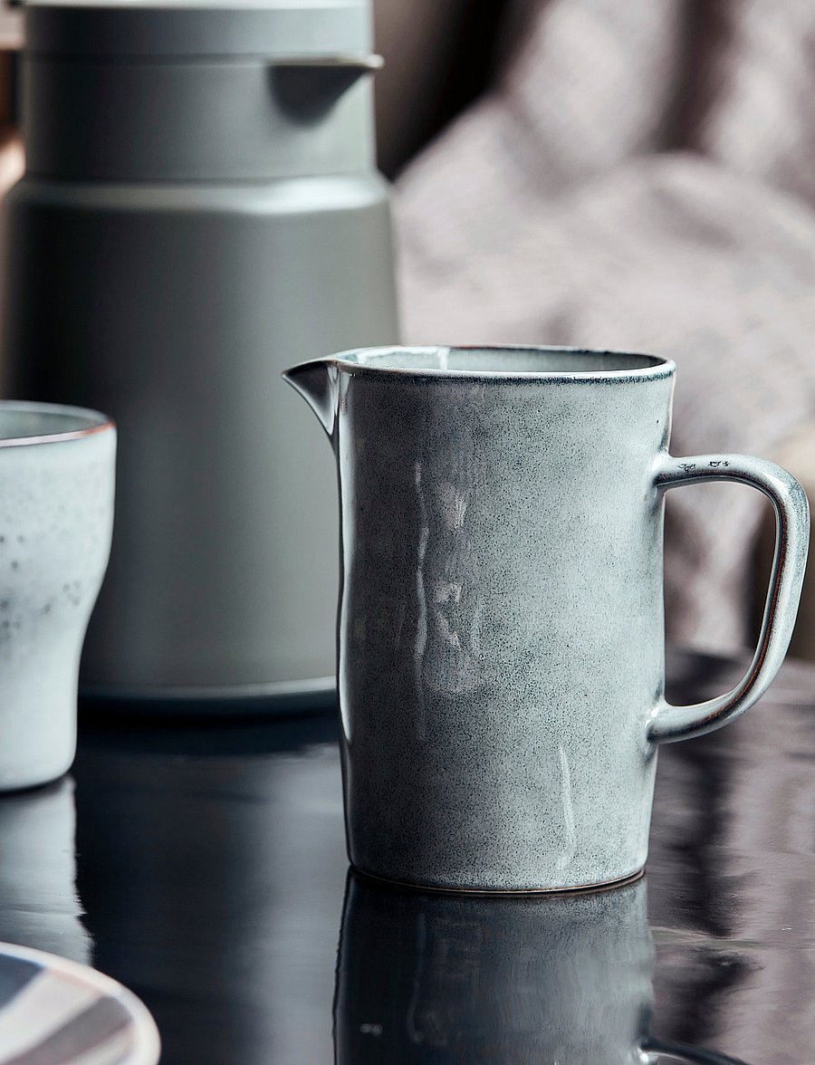 house doctor - Jug, HDRustic, Grey, Blue - vandens grafinai - grey/blue - 2