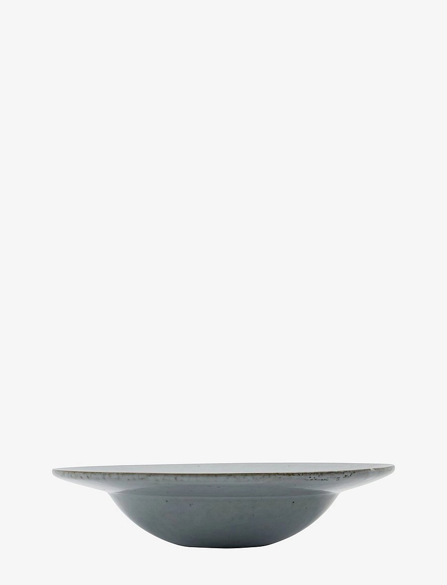 house doctor - Pasta plate, Rustic, Grey/Blue - grey/blue - 0