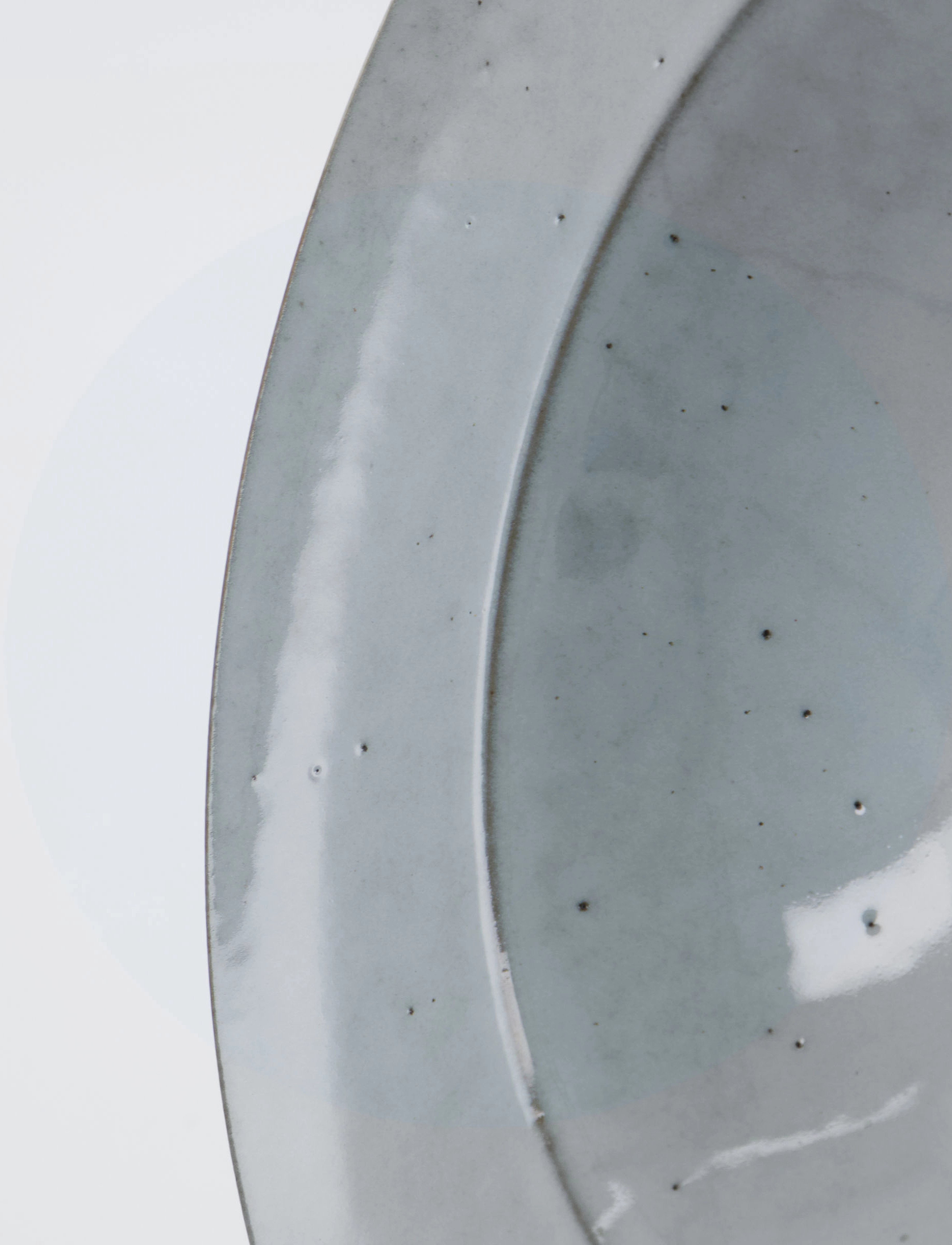 house doctor - Pasta plate, Rustic, Grey/Blue - grey/blue - 2