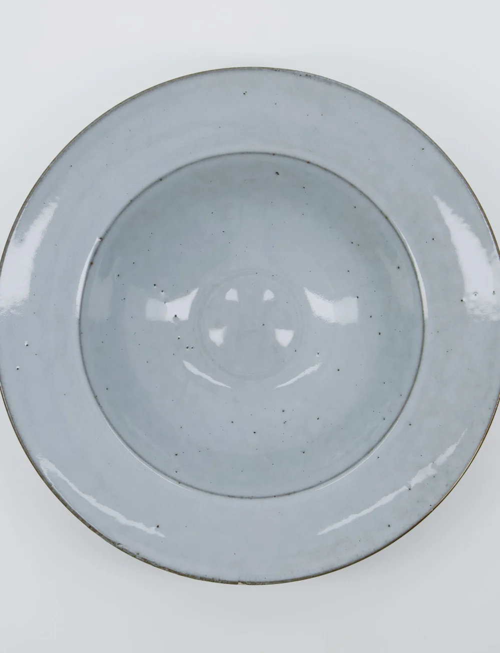 house doctor - Pasta plate, Rustic, Grey/Blue - nudelteller - grey/blue - 3