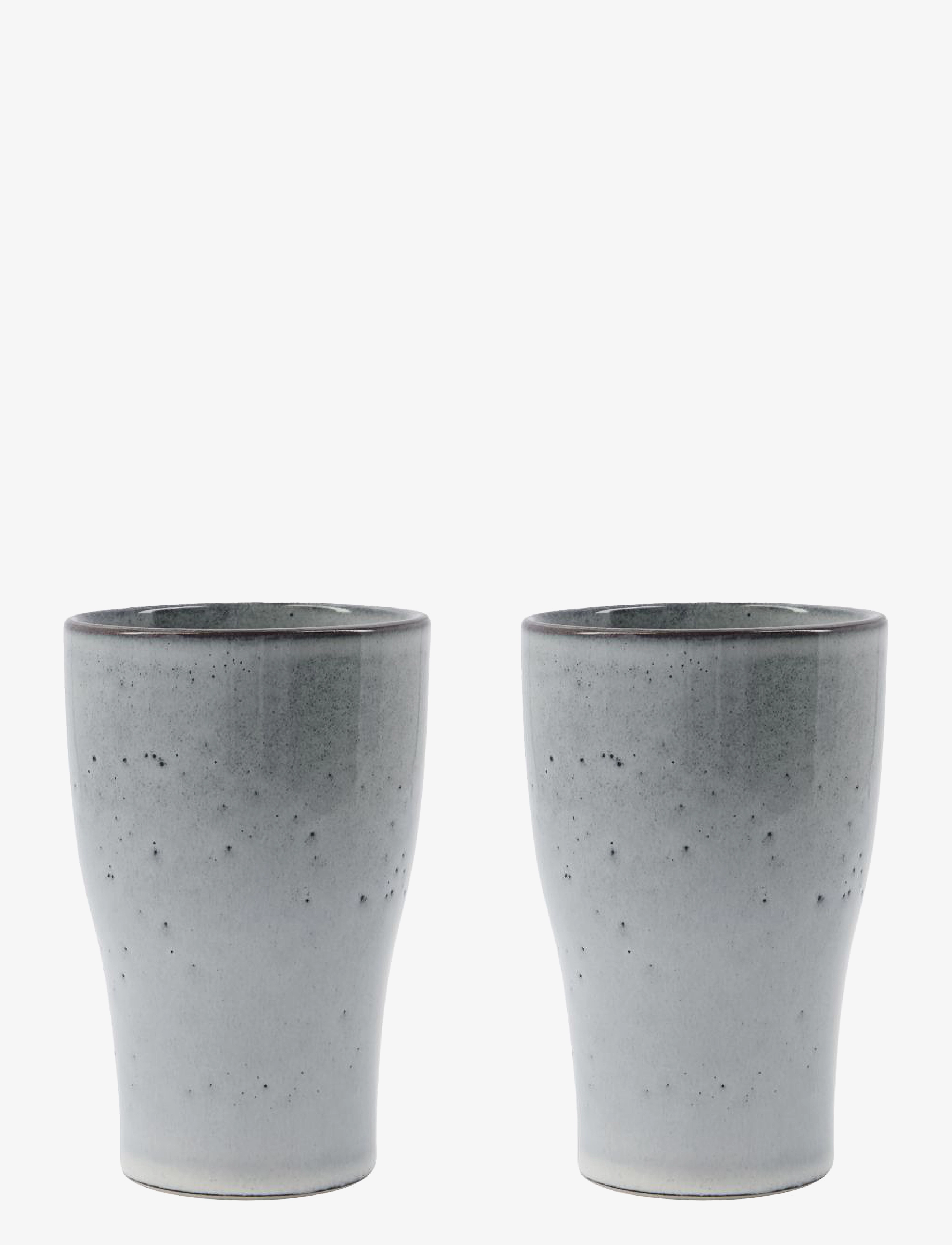 house doctor Liss thermo mug - Krus & Kopper - LIGHT GREY / grey