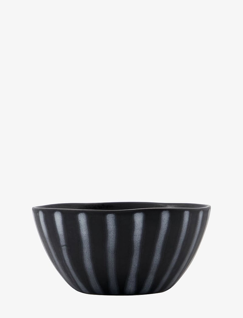 house doctor - Bowl, HDLine, Black, Brown - müslischalen - black/brown - 1