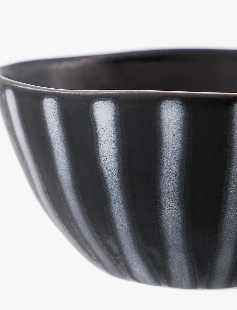 house doctor - Bowl, HDLine, Black, Brown - müslischalen - black/brown - 2
