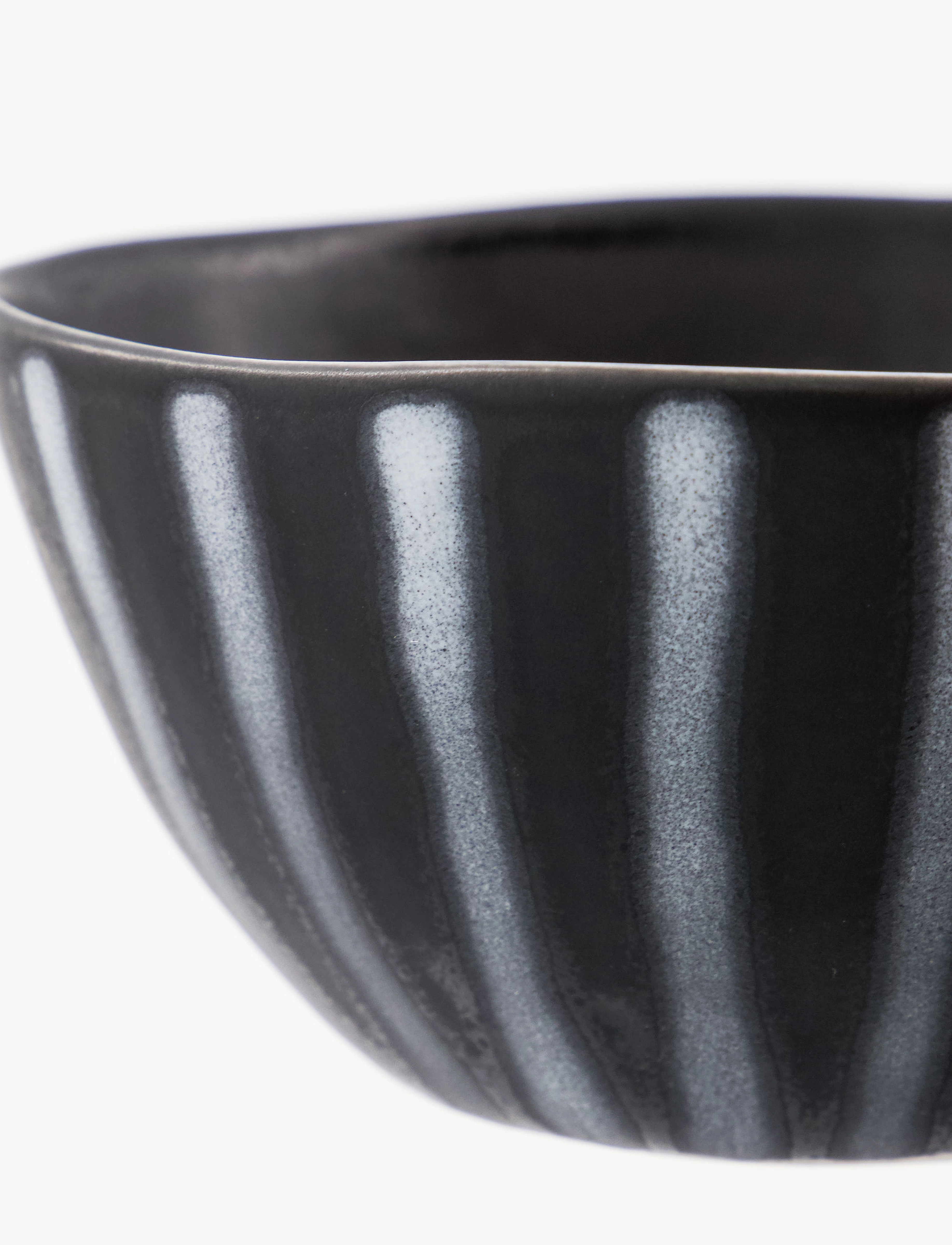 house doctor - Bowl, HDLine, Black, Brown - breakfast bowls - black/brown - 2