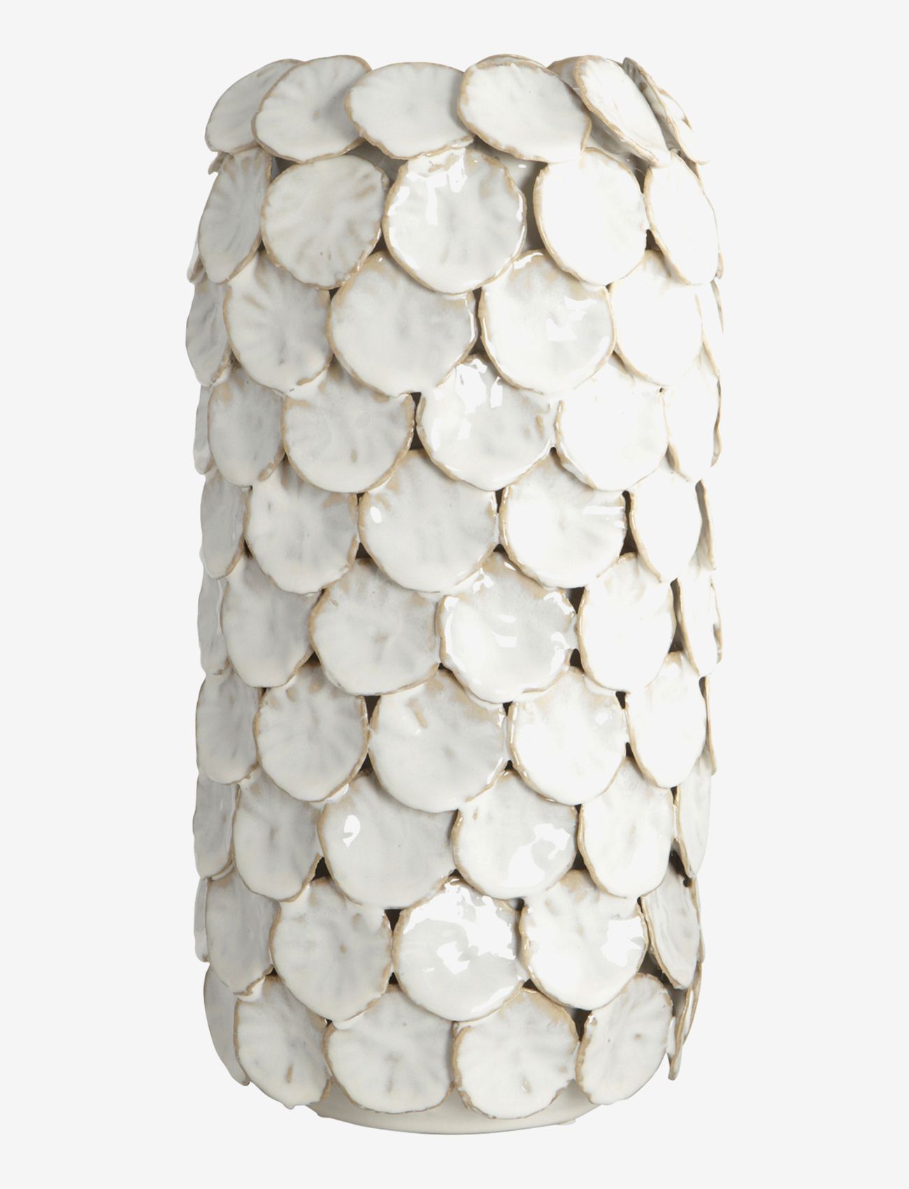 HOUSE DOCTOR Dot Vase Weiß - H30CM - Unisex