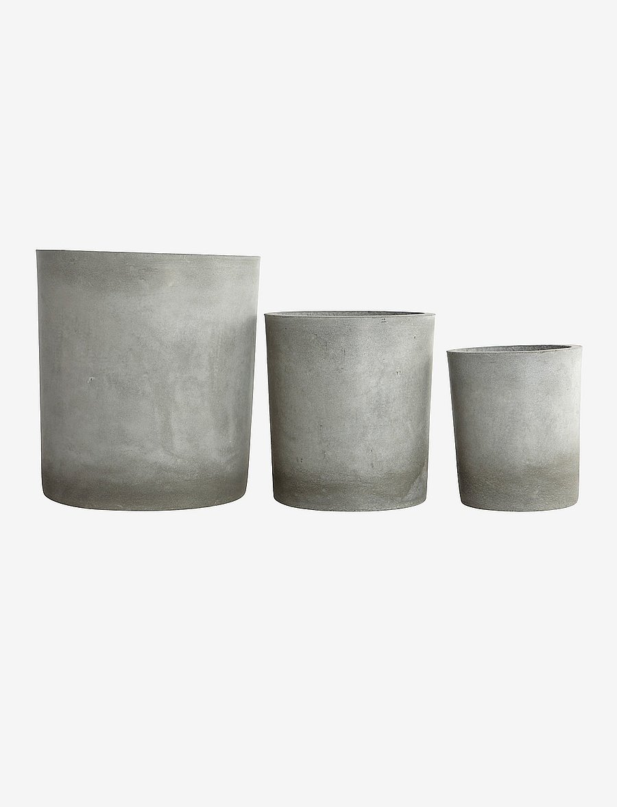 house doctor - Planter, HDAve, Light grey - geburtstagsgeschenke - light grey - 0