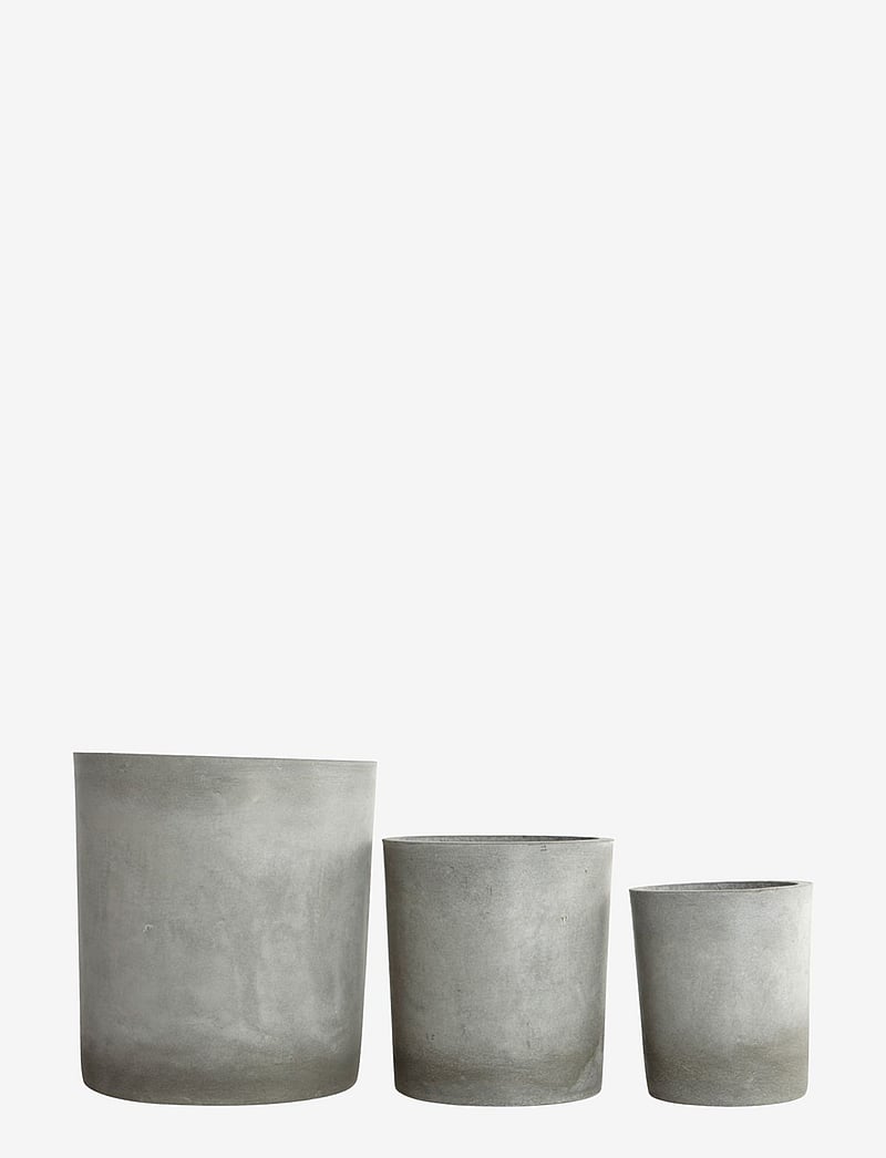 house doctor - Ave Planter - lillepotid - light grey - 1