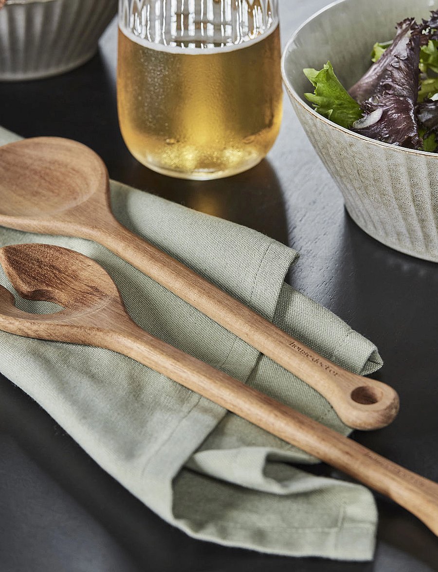 house doctor - Salad servers, HDEya, Nature - salatbesteck - nature - 0