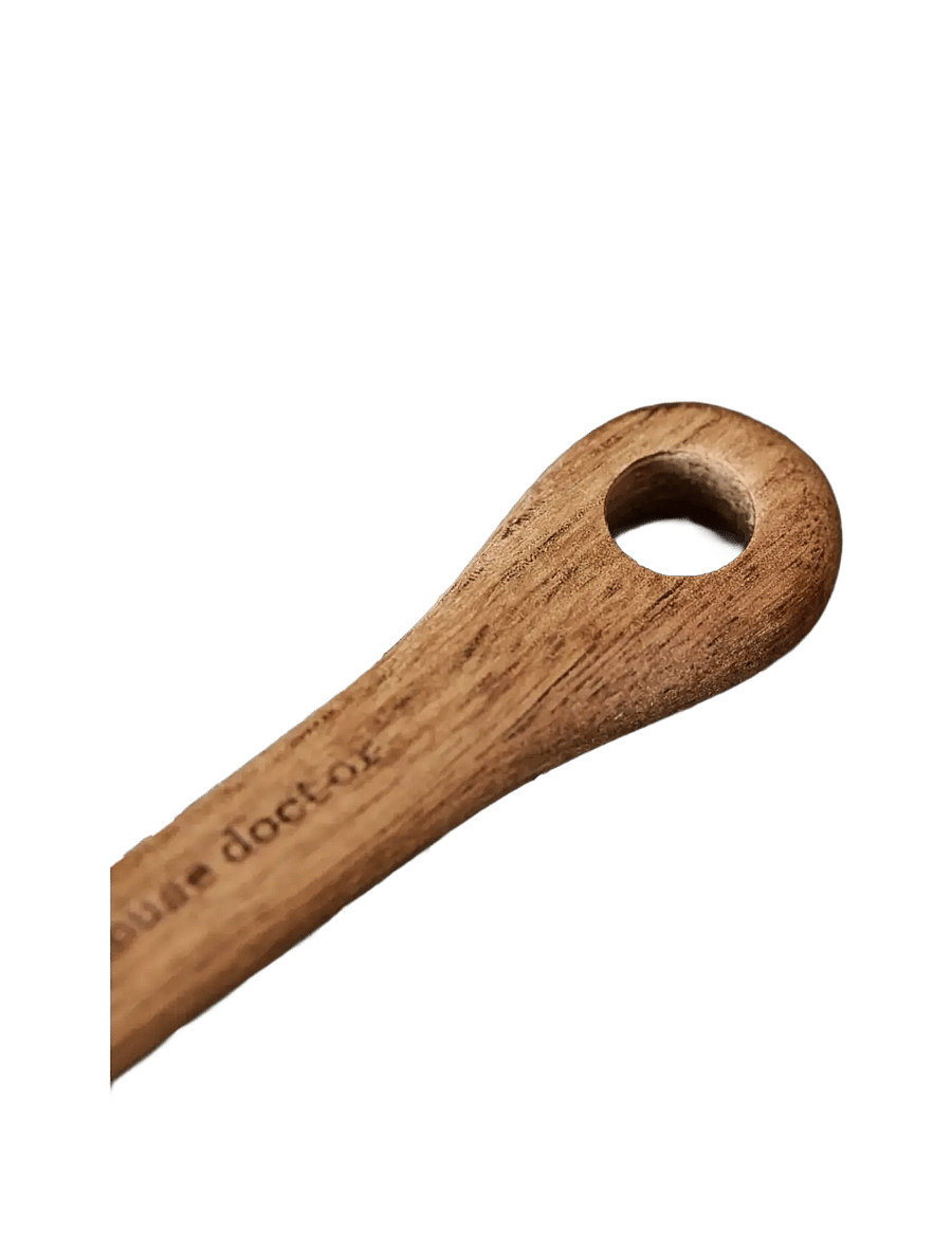 house doctor - Spoon, HDEya, Nature - servierlöffel - nature - 3